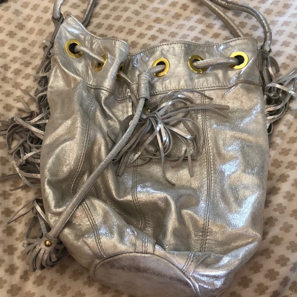 Clhei hobo fringe bag
